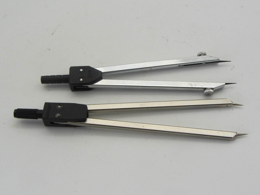 Divider Drafting Compass, Small, Heavy Metal