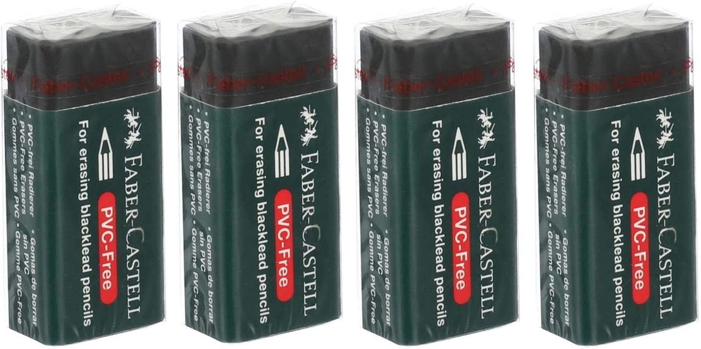 Faber-Castell Dust-Free Art Eraser, Small, Black