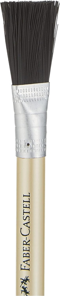 Faber-Castell Eraser Pen with Brush End, Beige Body