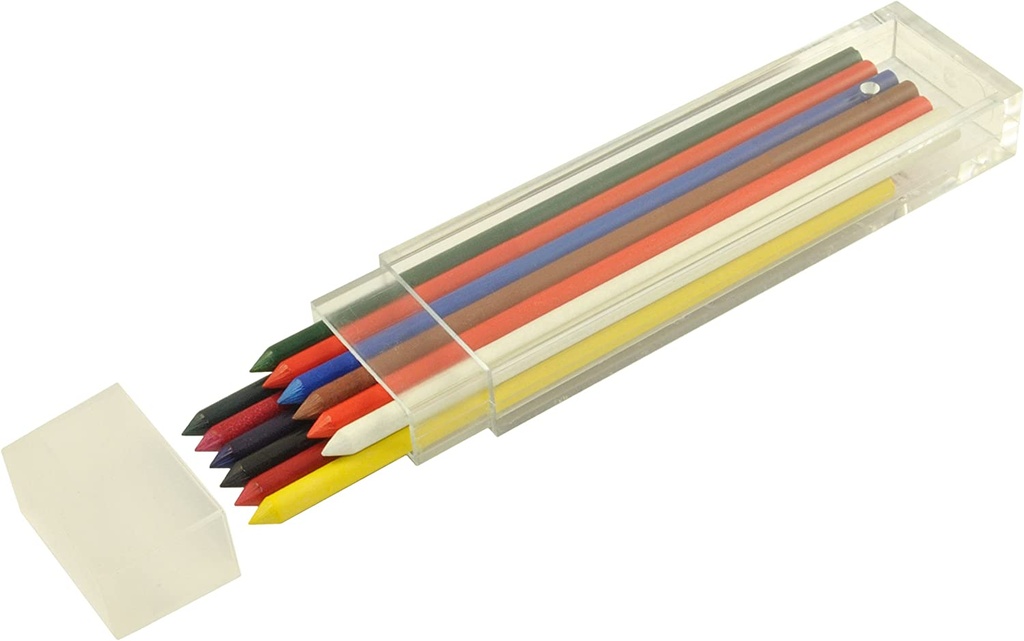 [PEN-MEC-0019] Nisis Screw Mechanical Pencil, Coloured Leads 2.0 mm
