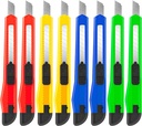 Retractable Utility Knife, Plastic Body