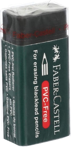 [PEN-ERA-0005] Faber-Castell Dust-Free Art Eraser, Small, Black