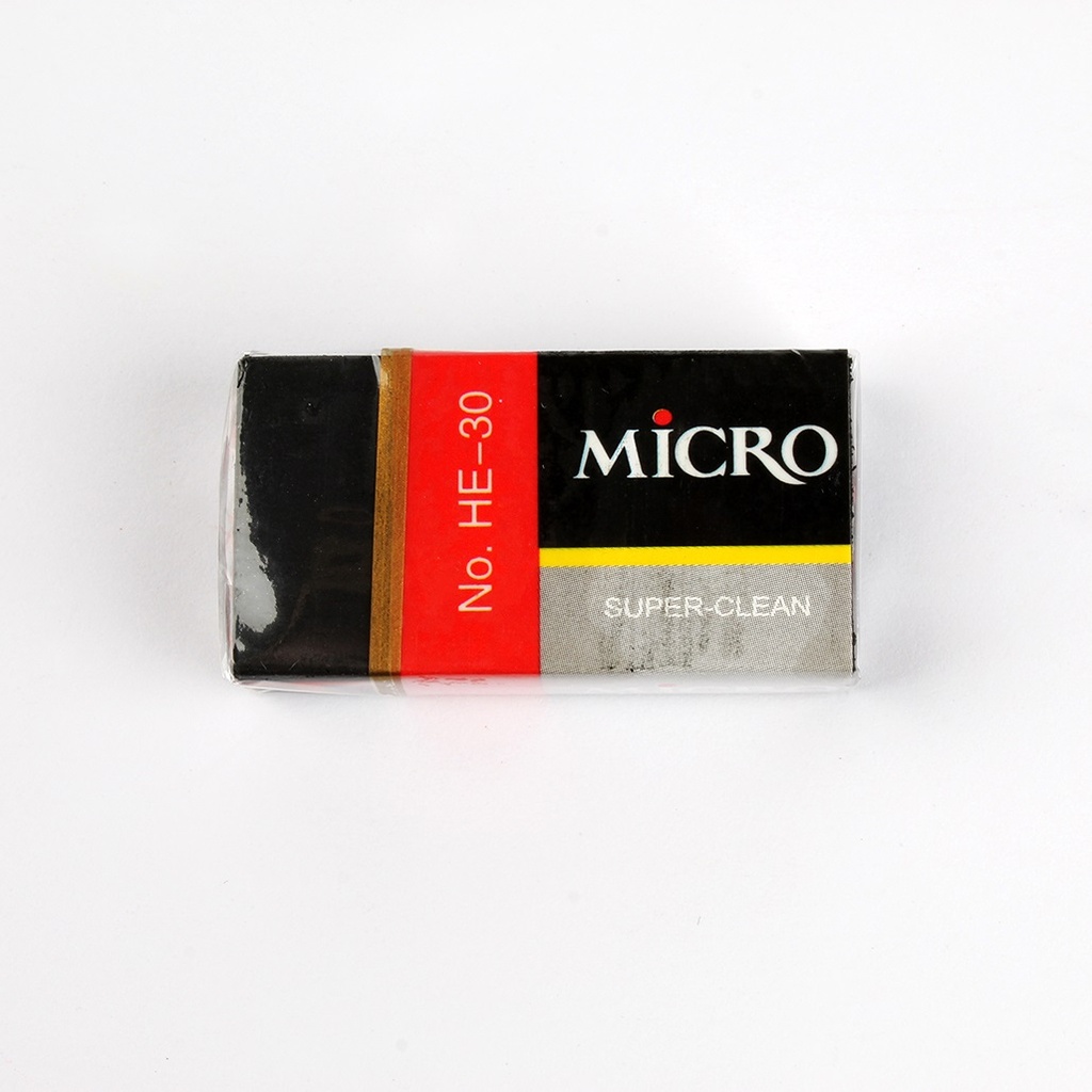 [PEN-ERA-0018] Micro Black Eraser, HE30
