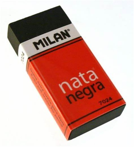 [PEN-ERA-0020] ميلان ناتا نيجرا أستيكة طرية جداً، سوداء، 7024