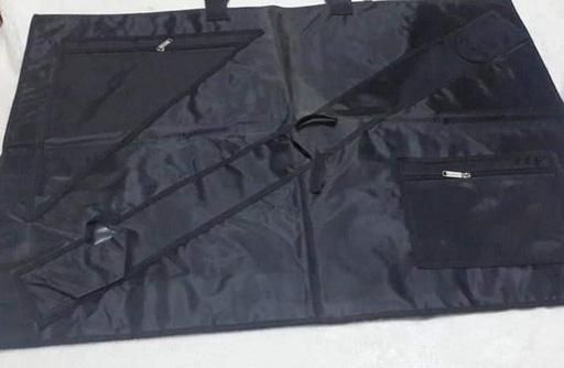 Premium Artist Portfolio Bag, Black Canvas, Half Sheet