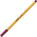 Stabilo Point 88 Fineliner, 50 Dark Red